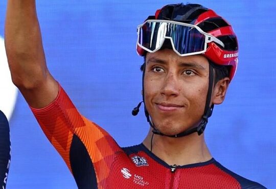 Egan Bernal y tour de francia